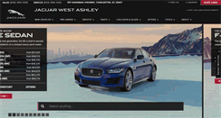 Desktop Screenshot of jaguarwestashley.com